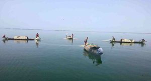 কাপ্তাই লেকে মৎস্য উৎপাদন
