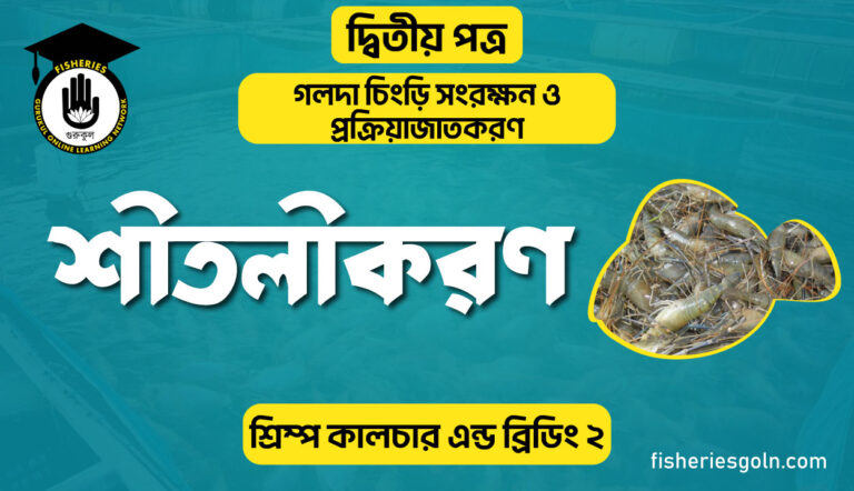 মাছ শীতলীকরণ | অধ্যায়-২ | শ্রিম্প কালচার এন্ড ব্রিডিং-২